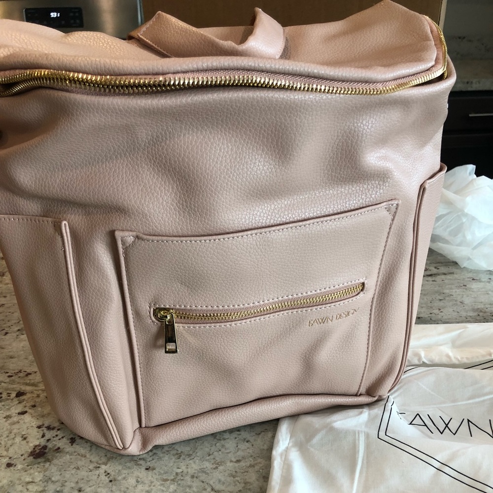 Blush Fawn Design Bag